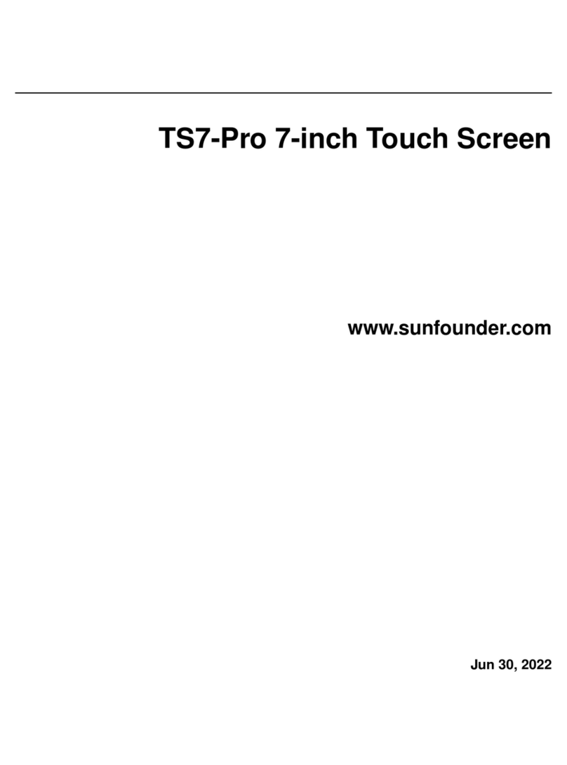 SunFounder TS7-Pro Bedienungsanleitung