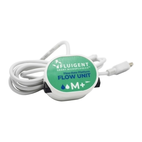 Fluigent FLOW UNIT Bedienungsanleitung Fluigent FLOW UNIT Bedienungsanleitung