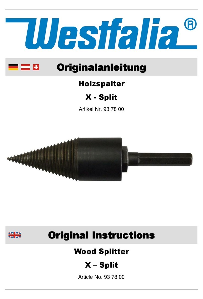 Westfalia X-Split Bedienungsanleitung