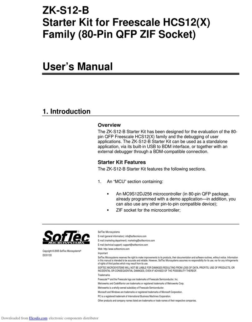 SofTec Microsystems ZK-S12-B Bedienungsanleitung SofTec Microsystems ZK-S12-B Bedienungsanleitung