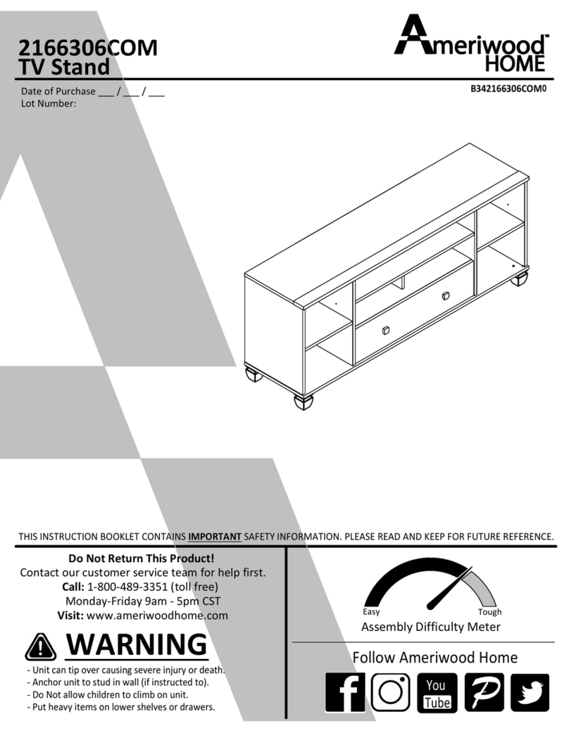 Ameriwood HOME 2166306COM Bedienungsanleitung