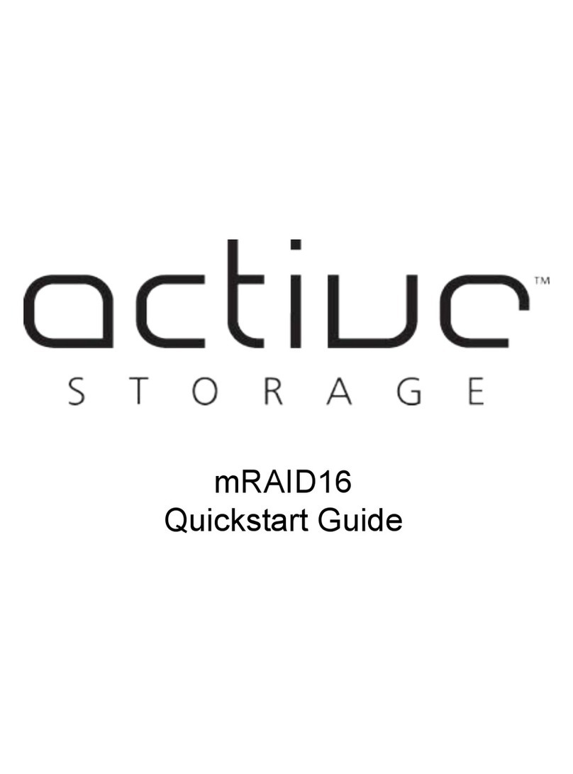 Active Storage mRAID16 Bedienungsanleitung