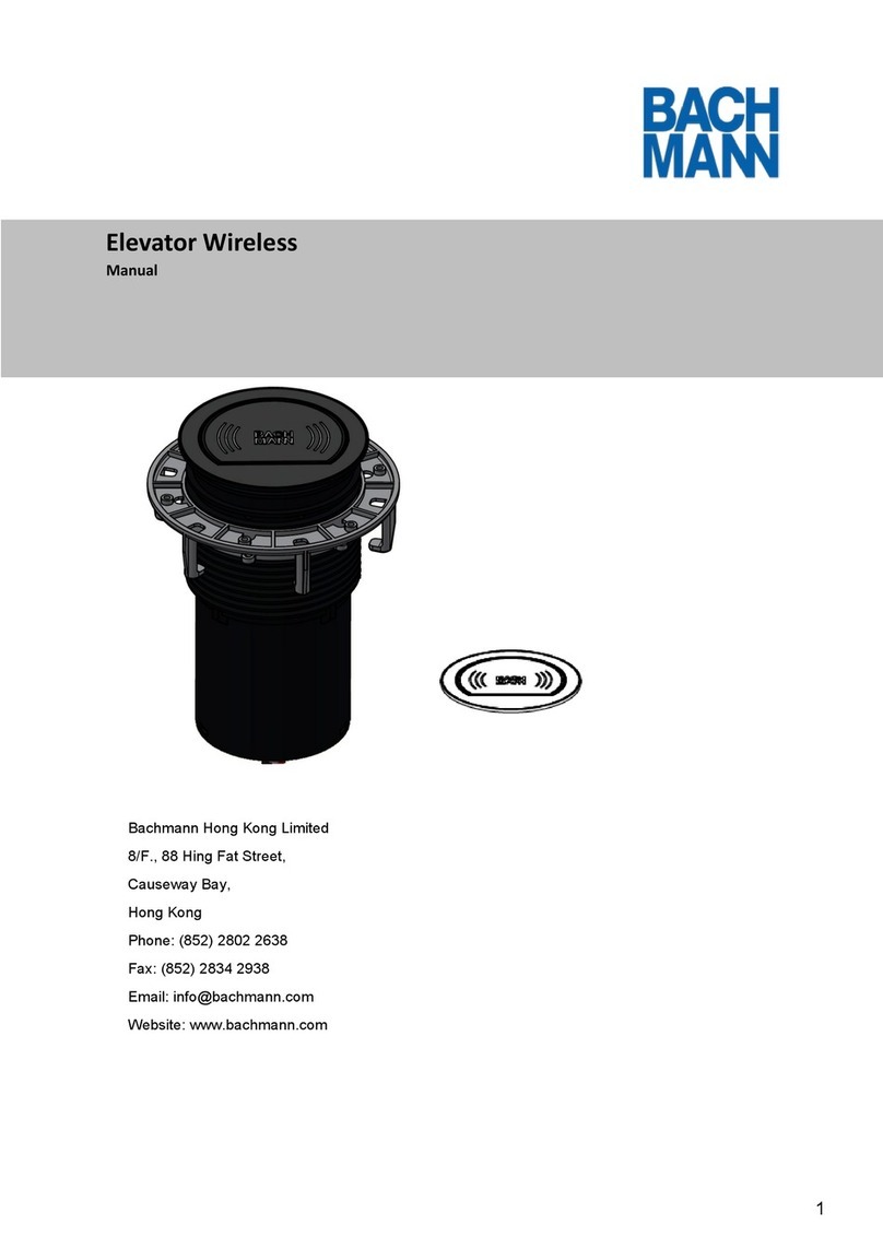 Bachmann Elevator Wireless Bedienungsanleitung