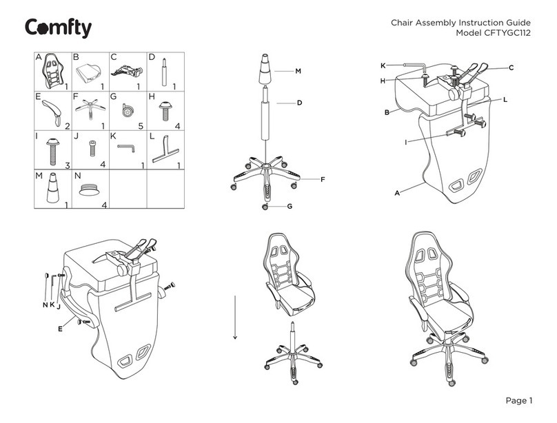 Comfty CFTYGC112 Bedienungsanleitung