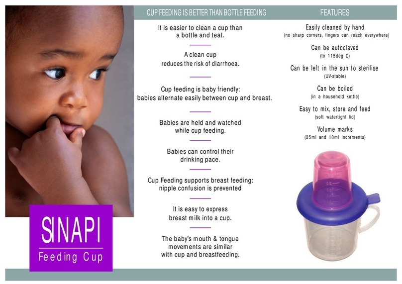 Sinapi Feeding Cup Bedienungsanleitung