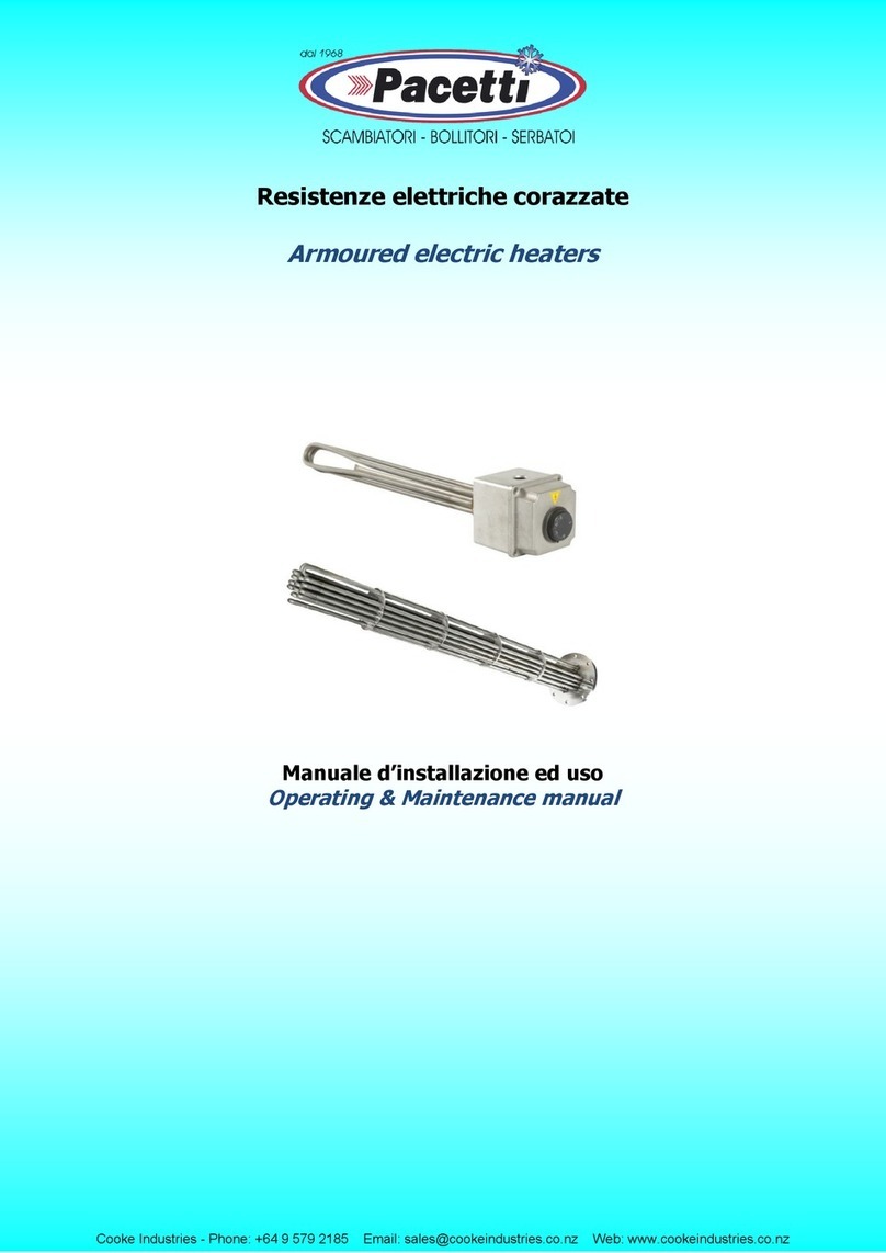 Pacetti BME Installations- und Betriebshandbuch