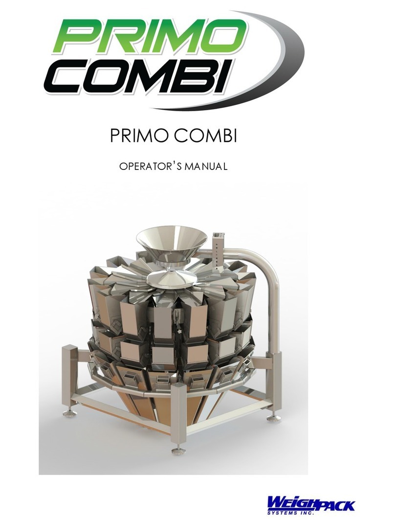 WeighPack Systems PRIMO COMBI Bedienungsanleitung