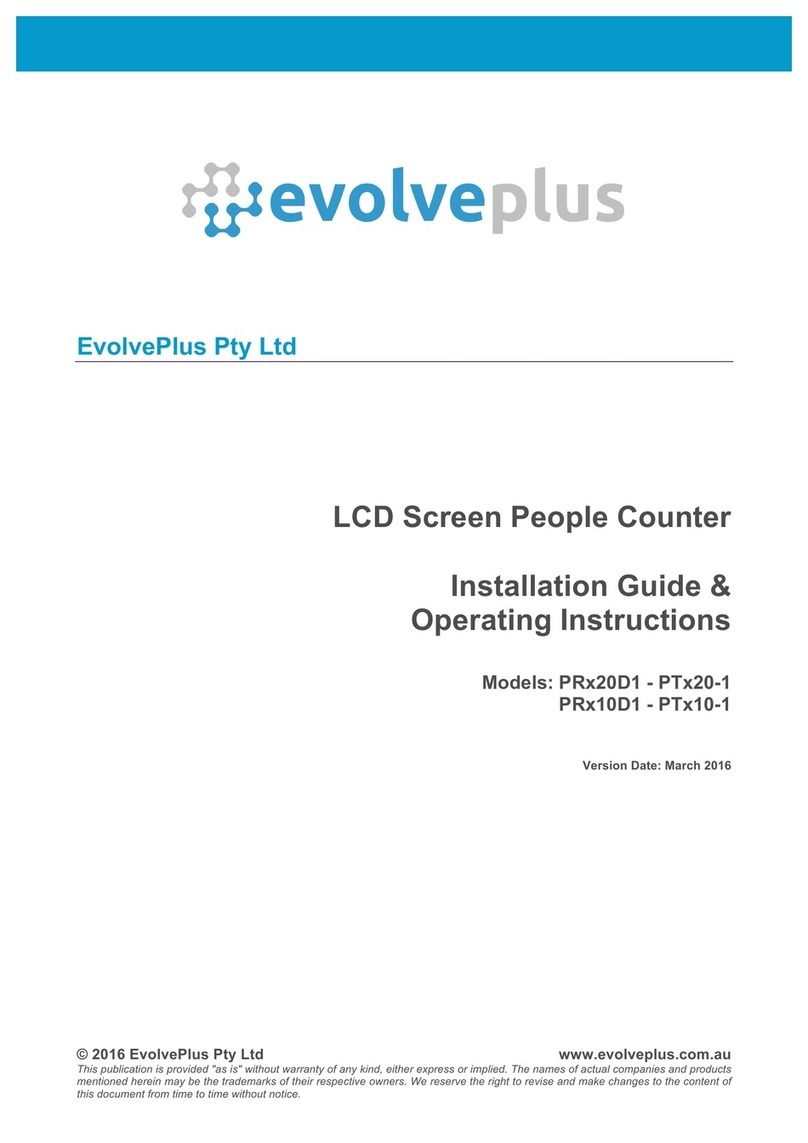 EvolvePlus PRx20D1 Betriebsanleitung