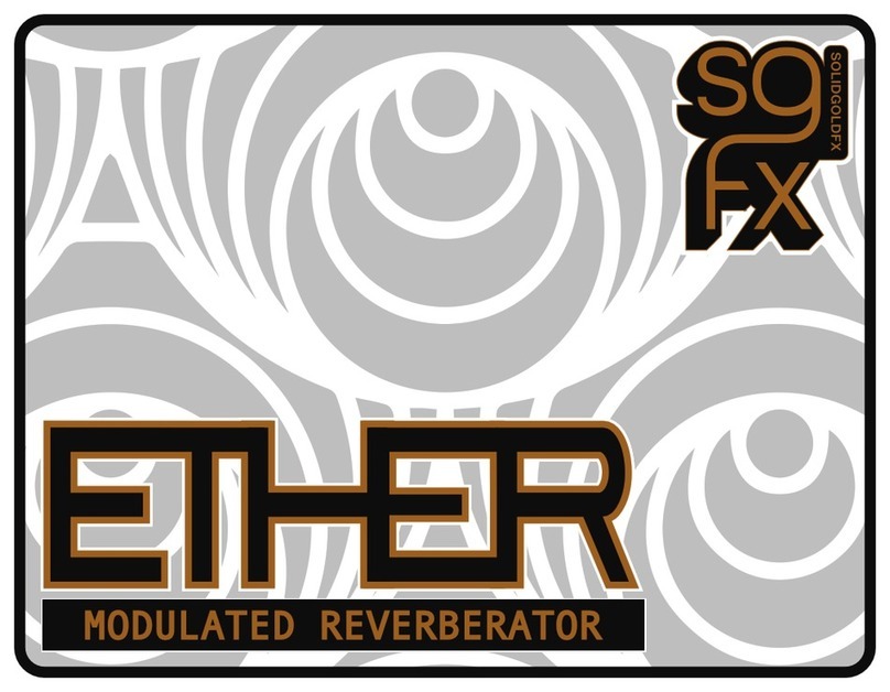 SOLIDGOLD FX Ether Bedienungsanleitung
