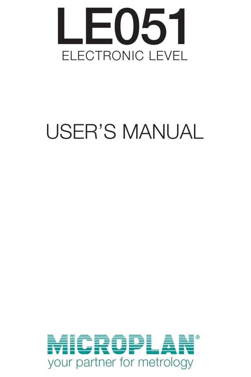 Microplan LE051 Bedienungsanleitung