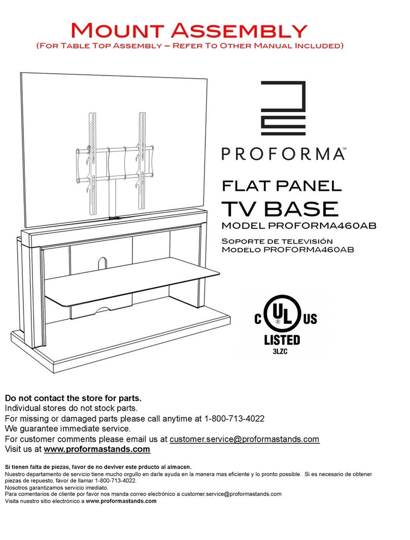 PROforma PROFORMA460AB Bedienungsanleitung
