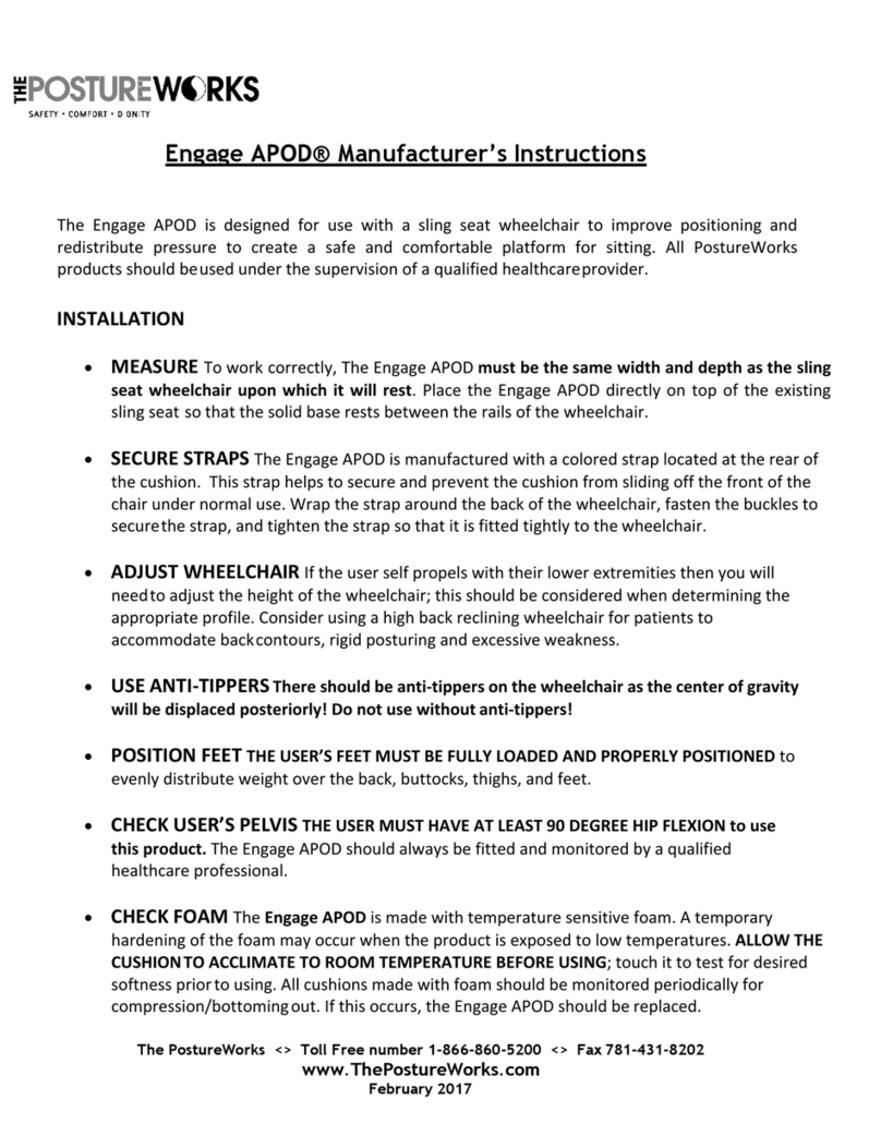The PostureWorks Engage APOD Bedienungsanleitung