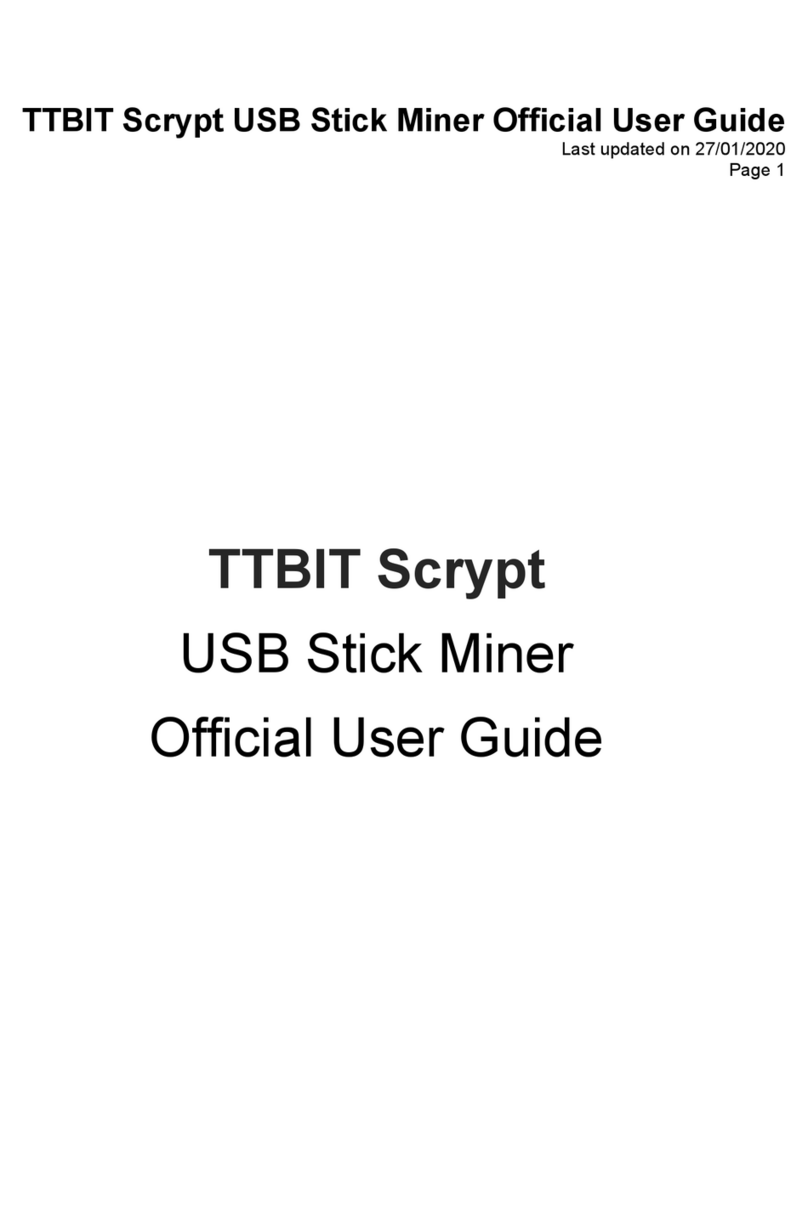 TTBIT Scrypt USB Bedienungsanleitung