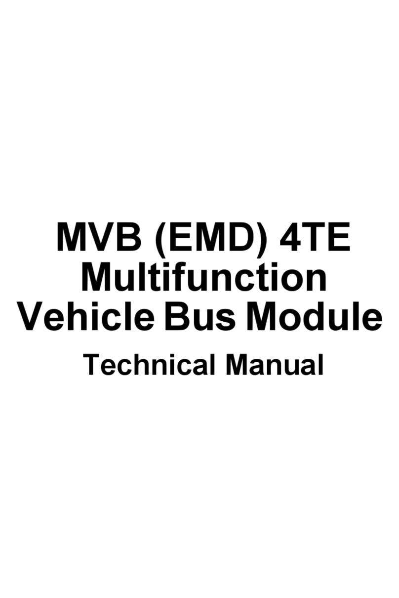 EKE-Electronics EKE-Trainnet MVB Bedienungsanleitung