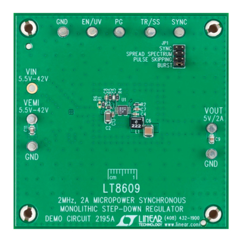 Linear Technology DC2195A Kurzanleitung zur Einrichtung Linear Technology DC2195A Kurzanleitung zur Einrichtung