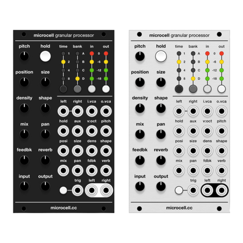 microcell granular processor Bedienungsanleitung