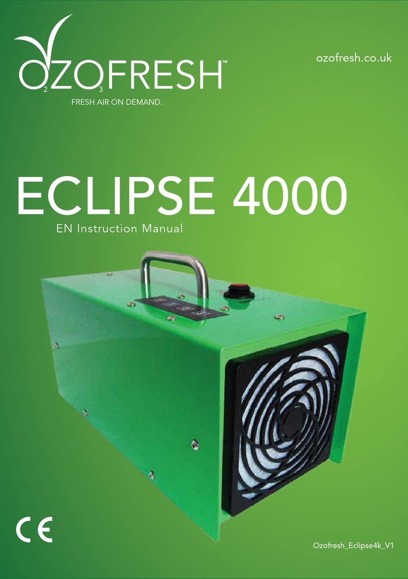 OZOFRESH ECLIPSE 4000 Bedienungsanleitung