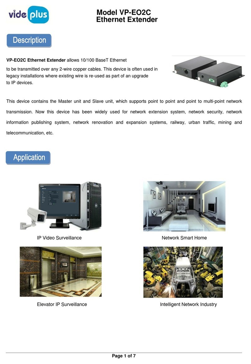 Videplus VP-EO2C Bedienungsanleitung