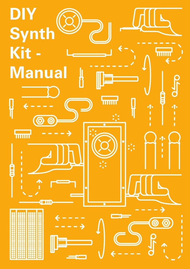 Technology Will Save Us DIY Synth Bedienungsanleitung