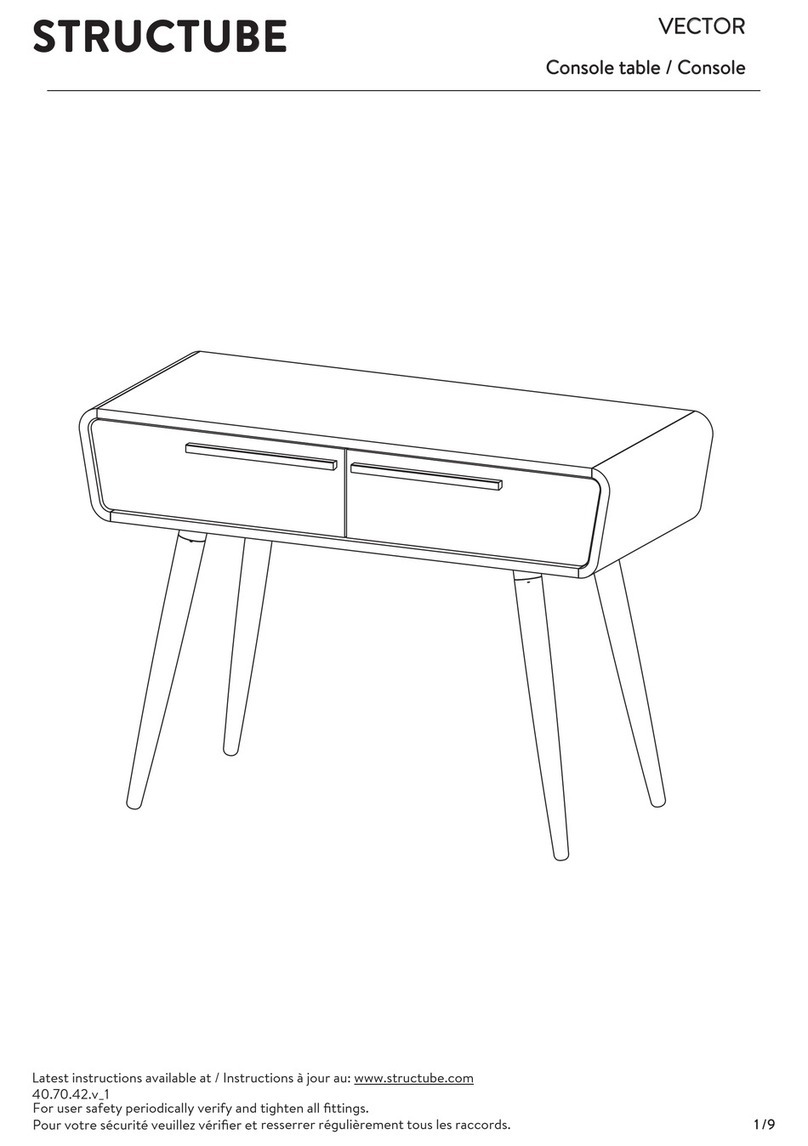 STRUCTUBE VECTOR Bedienungsanleitung