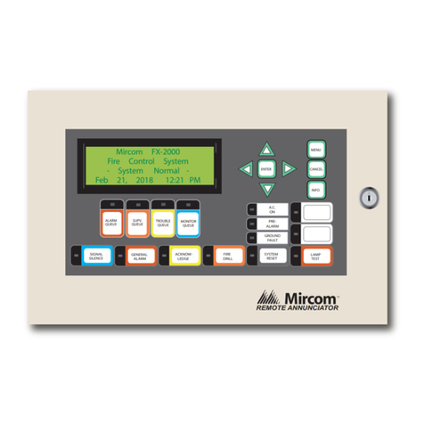 Mircom RAX-LCD Bedienungsanleitung