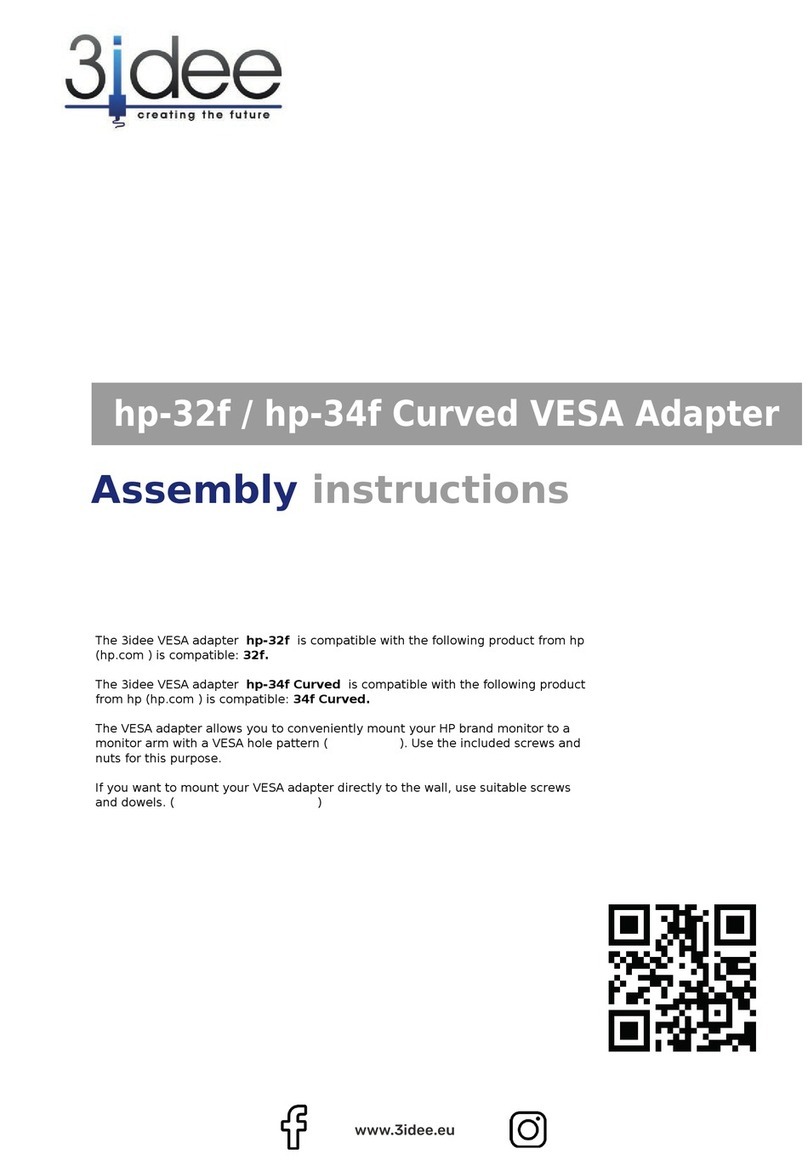 3idee hp-32f Bedienungsanleitung