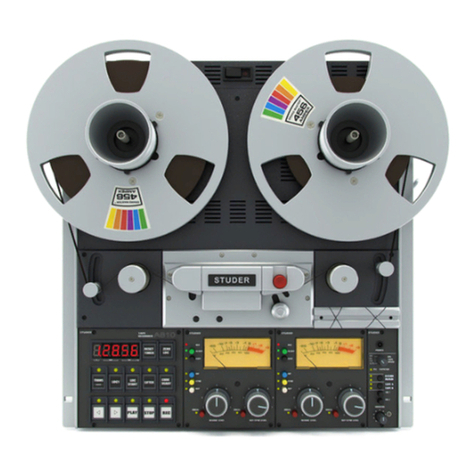 Studer A810 Bedienungsanleitung