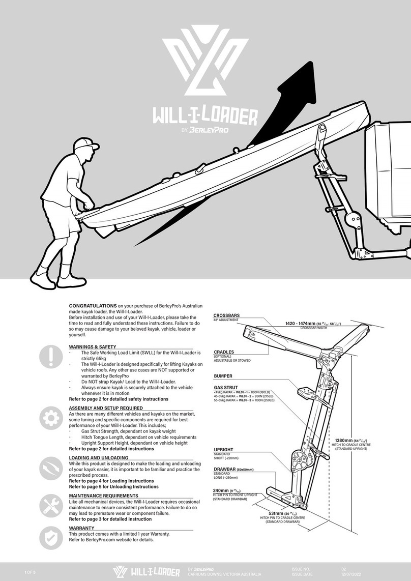 BerleyPro Will-I-Loader Bedienungsanleitung