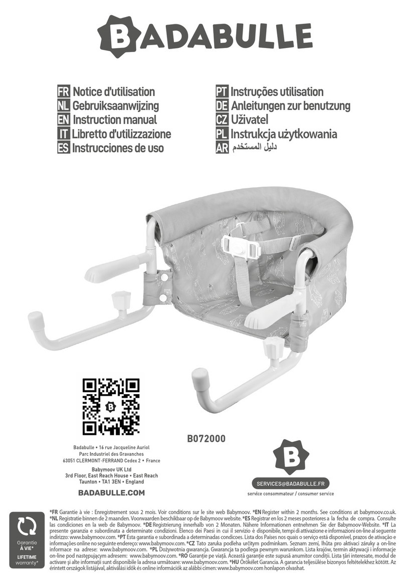 Badabulle B072000 Bedienungsanleitung