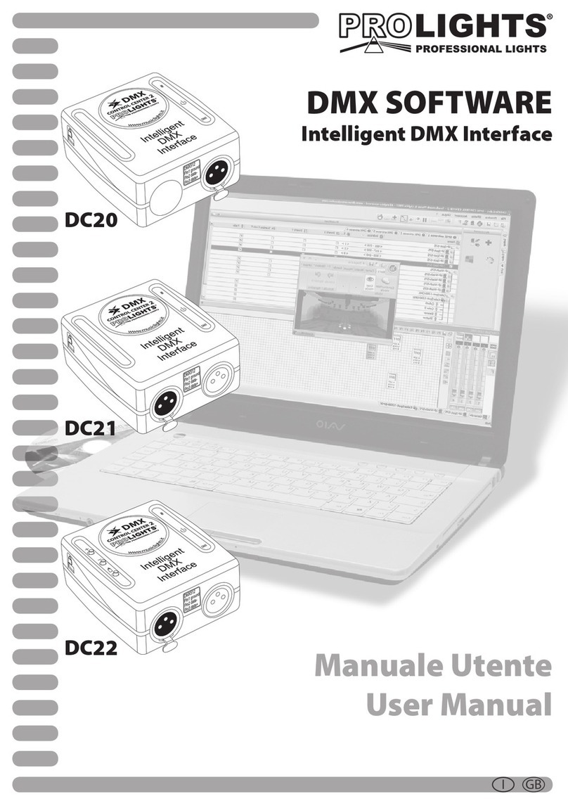 PRO Light DC20 Bedienungsanleitung PRO Light DC20 Bedienungsanleitung