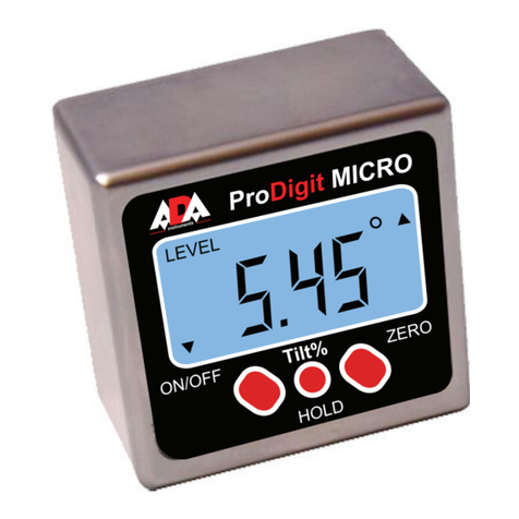ADA INSTRUMENTS ProDigit MICRO Bedienungsanleitung ADA INSTRUMENTS ProDigit MICRO Bedienungsanleitung