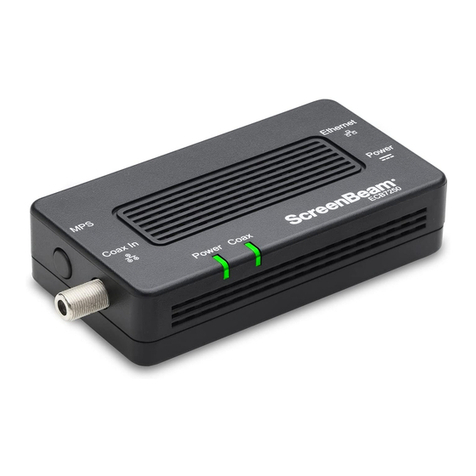 ScreenBeam ECB7250 KIT Bedienungsanleitung ScreenBeam ECB7250 KIT Bedienungsanleitung