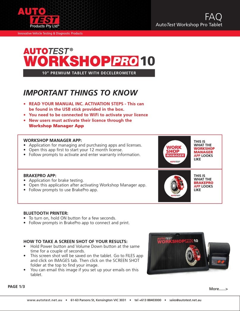 AutoTest WORKSHOP PRO 10 Installationsanleitung