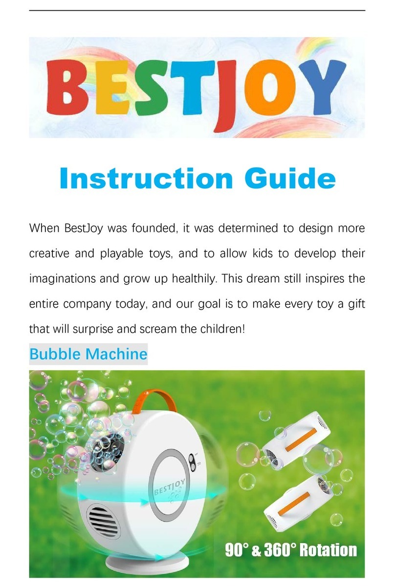 BestJoy Bubble Machine Handbuch