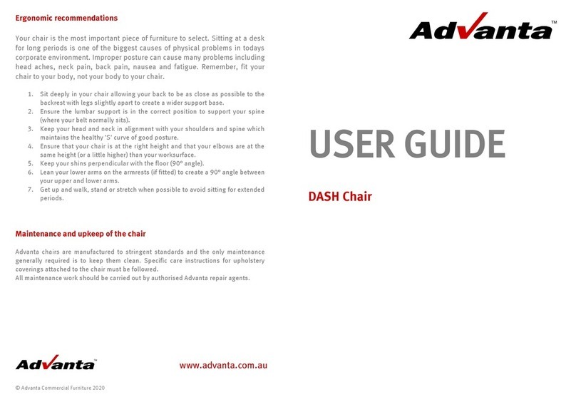 Advanta DASH Bedienungsanleitung