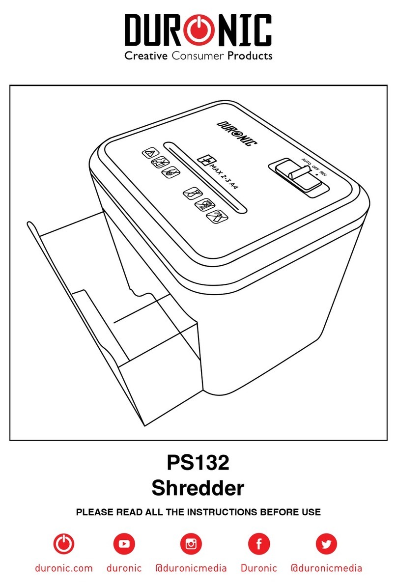 Duronic PS132 Bedienungsanleitung Duronic PS132 Bedienungsanleitung