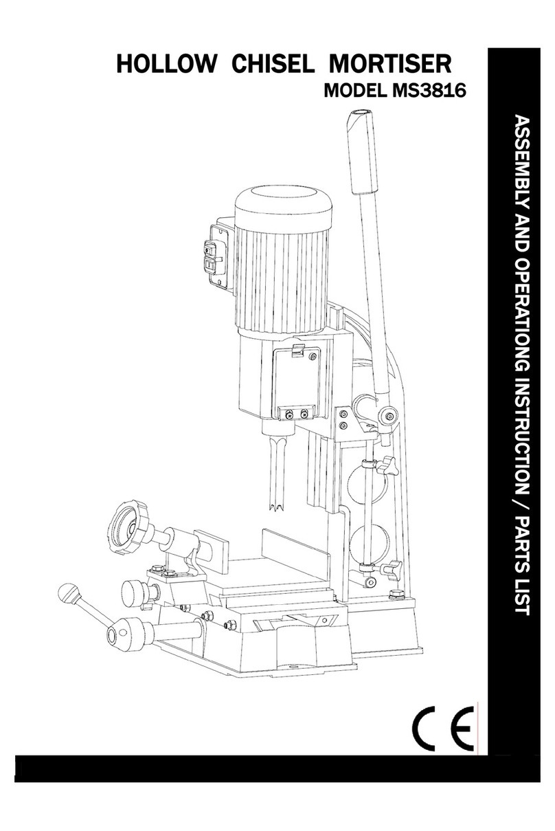 Hafco MS3816 Bedienungsanleitung