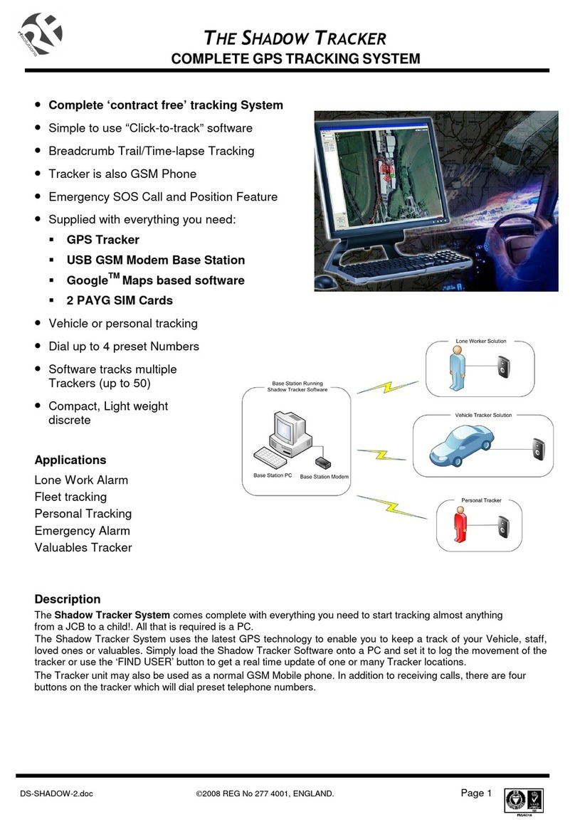 RF SOLUTIONS SHADOW-TRACKER Bedienungsanleitung