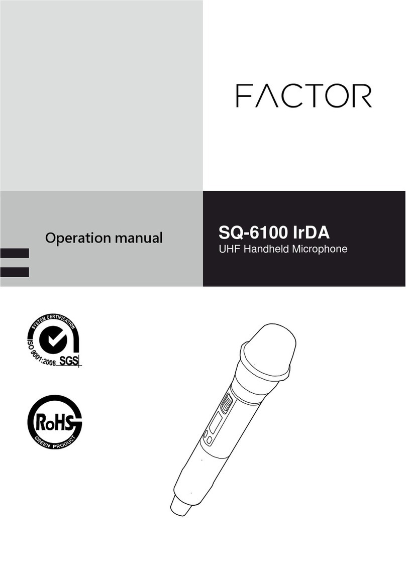 Factor SQ-6100 IrDA Bedienungsanleitung