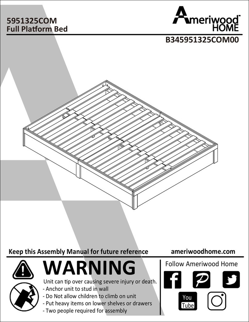 Ameriwood HOME B345951325COM00 Bedienungsanleitung