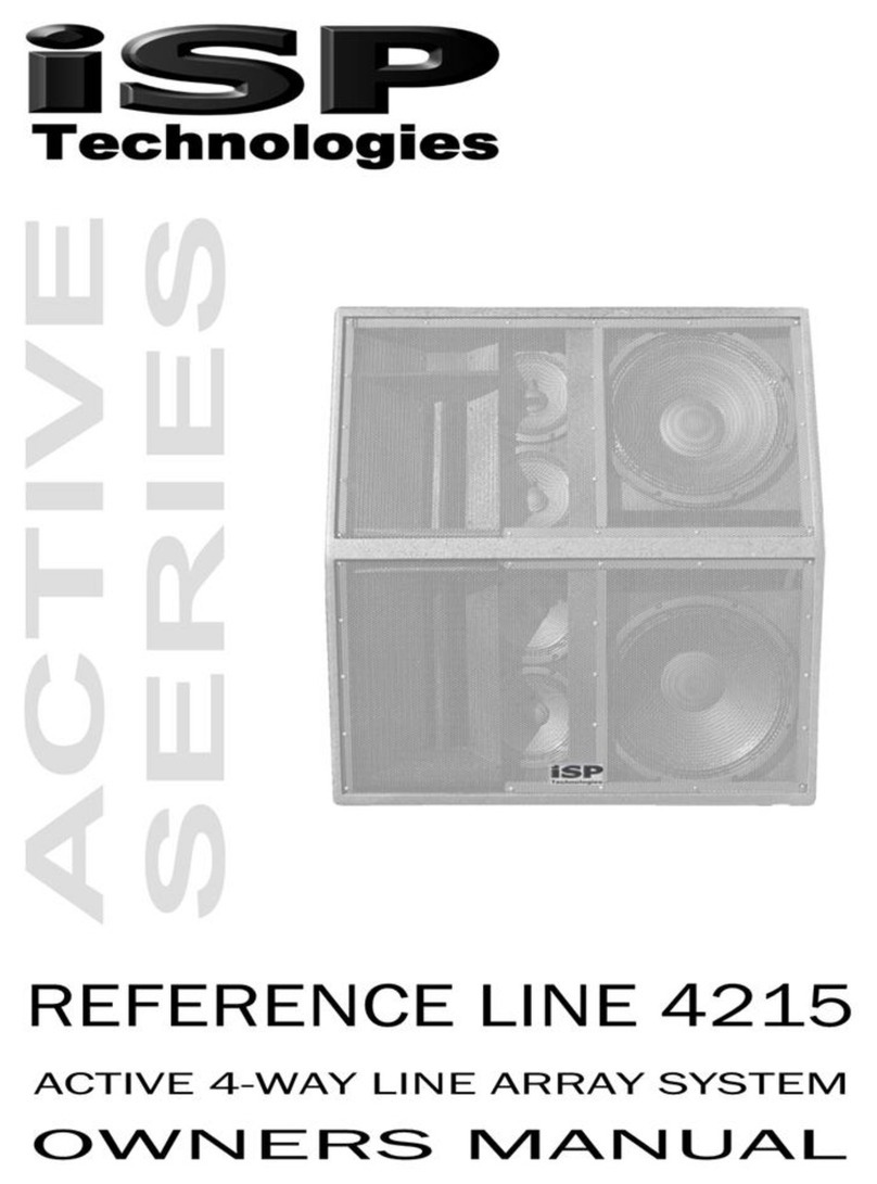 iSP Technologies ACTIVE Series Bedienungsanleitung iSP Technologies ACTIVE Series Bedienungsanleitung