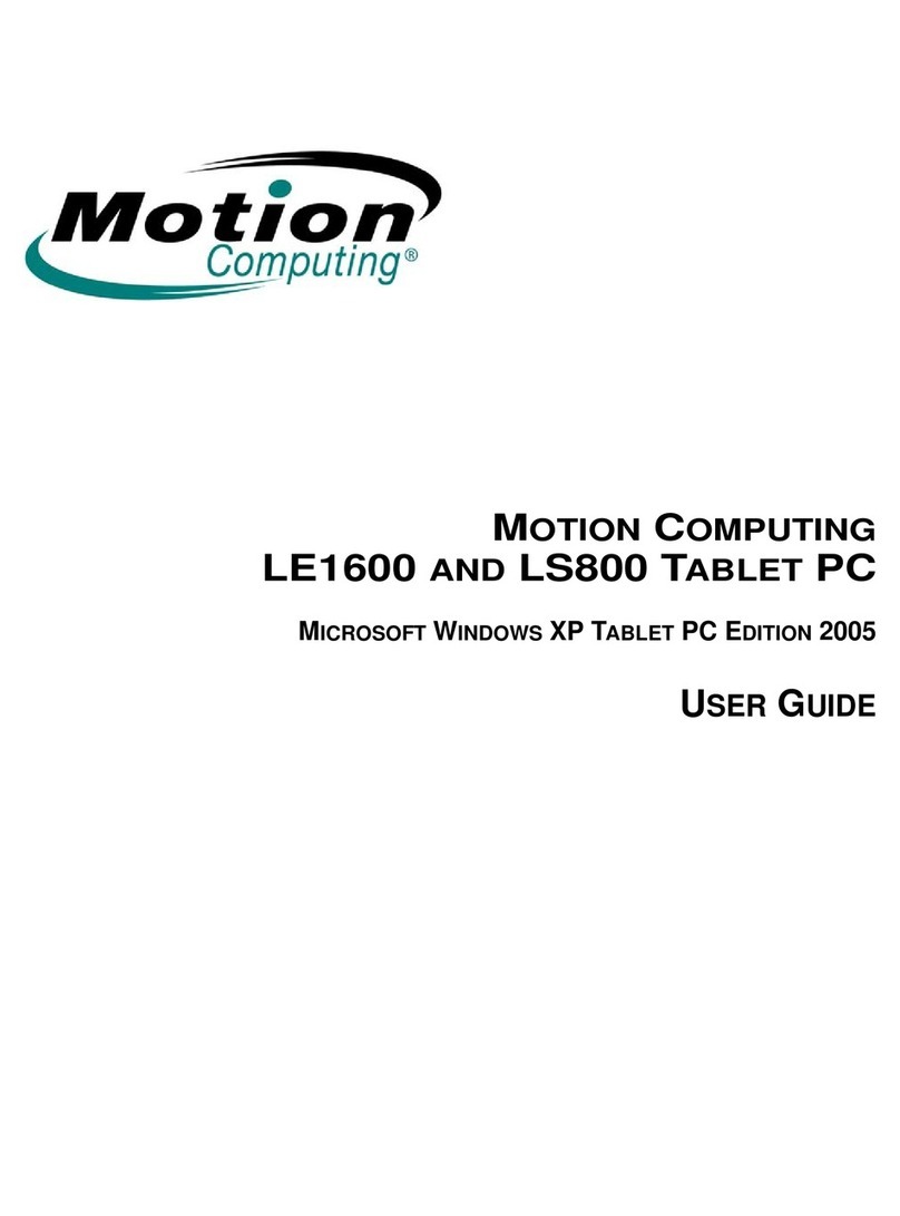 Motion Computing LS800 Bedienungsanleitung