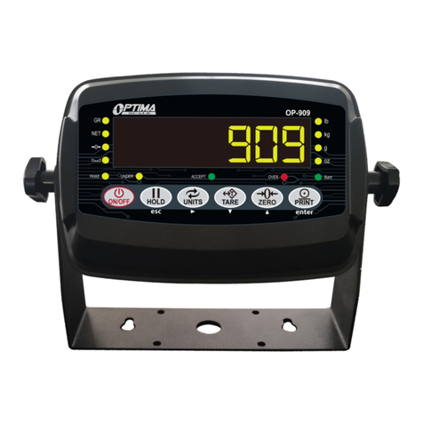 Optima Scale 909 Bedienungsanleitung