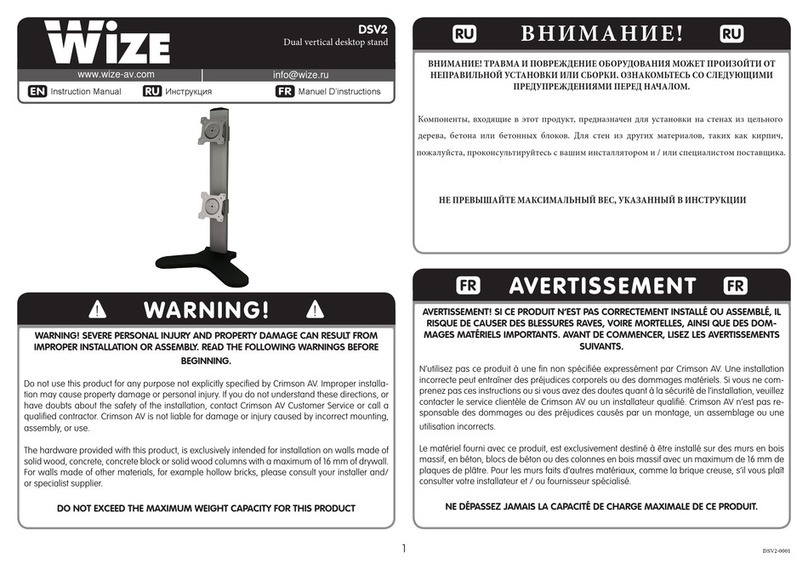 Wize DSV2 Bedienungsanleitung