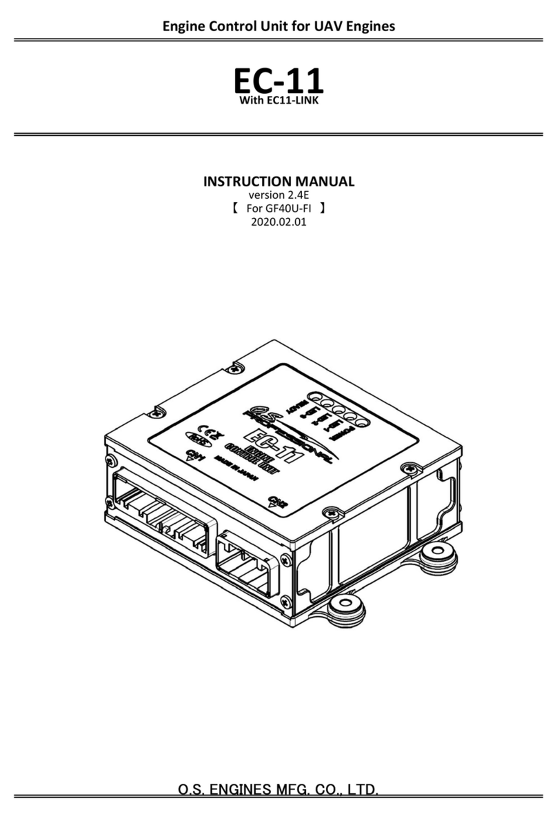 O.S. engine EC-11 Bedienungsanleitung