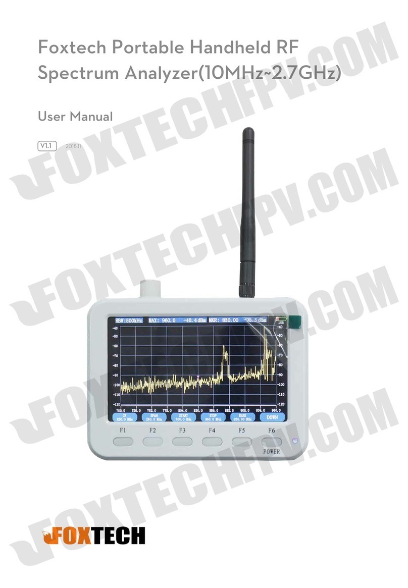 Foxtech XT-127 Bedienungsanleitung