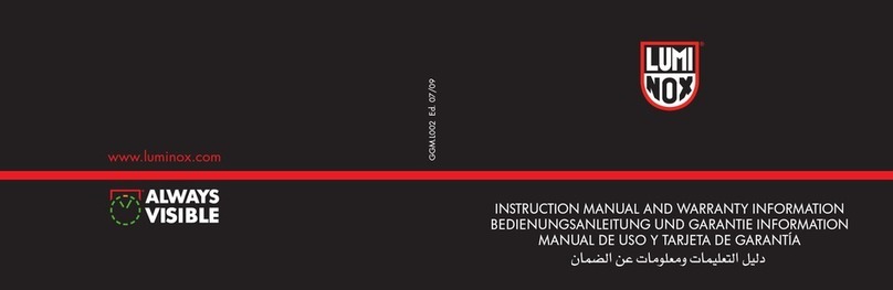 Luminox ALWAYS VISIBLE Bedienungsanleitung
