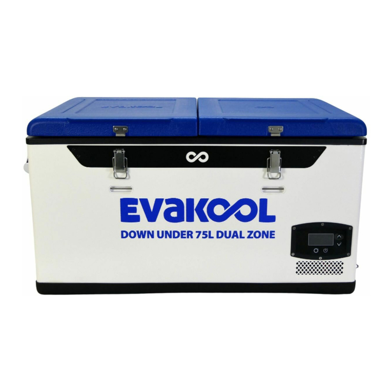 EvaKool DOWN UNDER Series Bedienungsanleitung