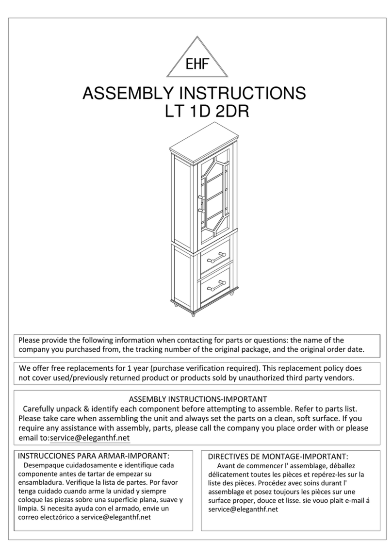 EHF LT 1D 2DR Bedienungsanleitung