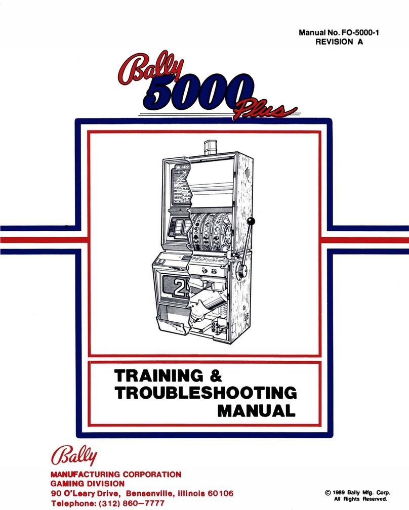 Bally 5000 Plus Bedienungsanleitung